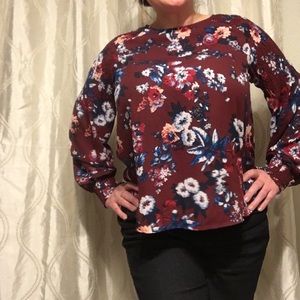 A.n.a floral blouse. XL